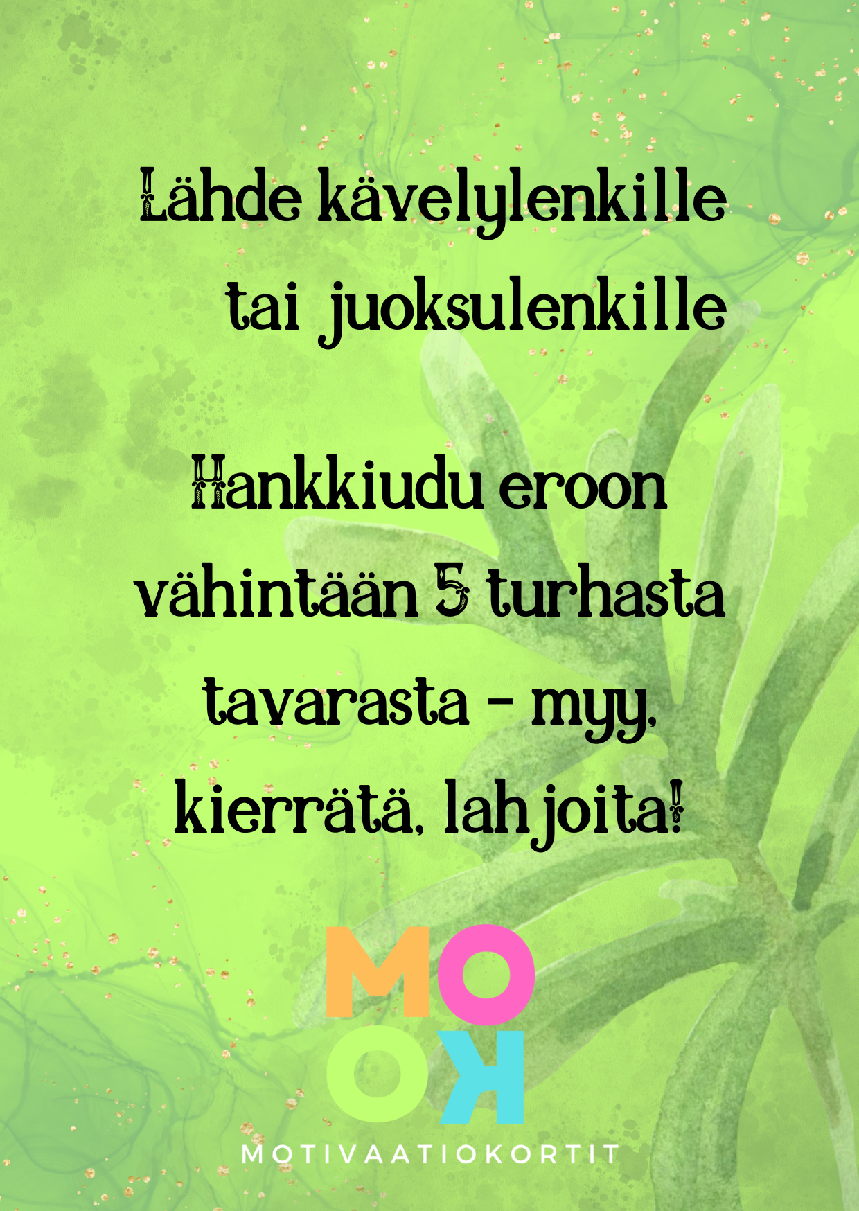 Motivaatiokortit - digikortit